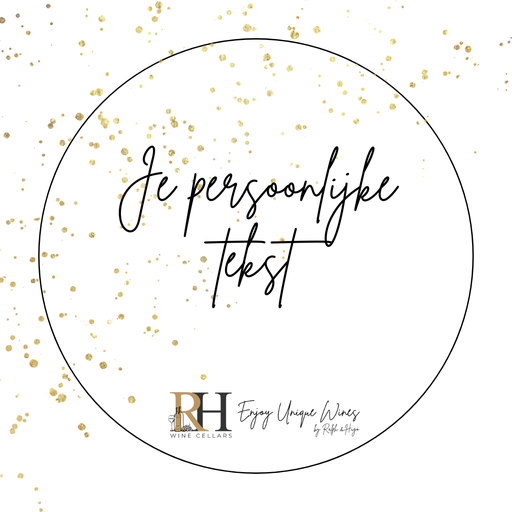 [z_RHVP0008] Etiket rond 88mm crème