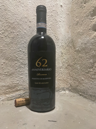 [RHW00049] San Marzano - Primitivo Anniversario 62 Riserva